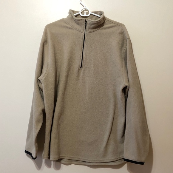 Prospirit Pullover 1/4 Zip Sweatshirt - Beige - Picture 4 of 13